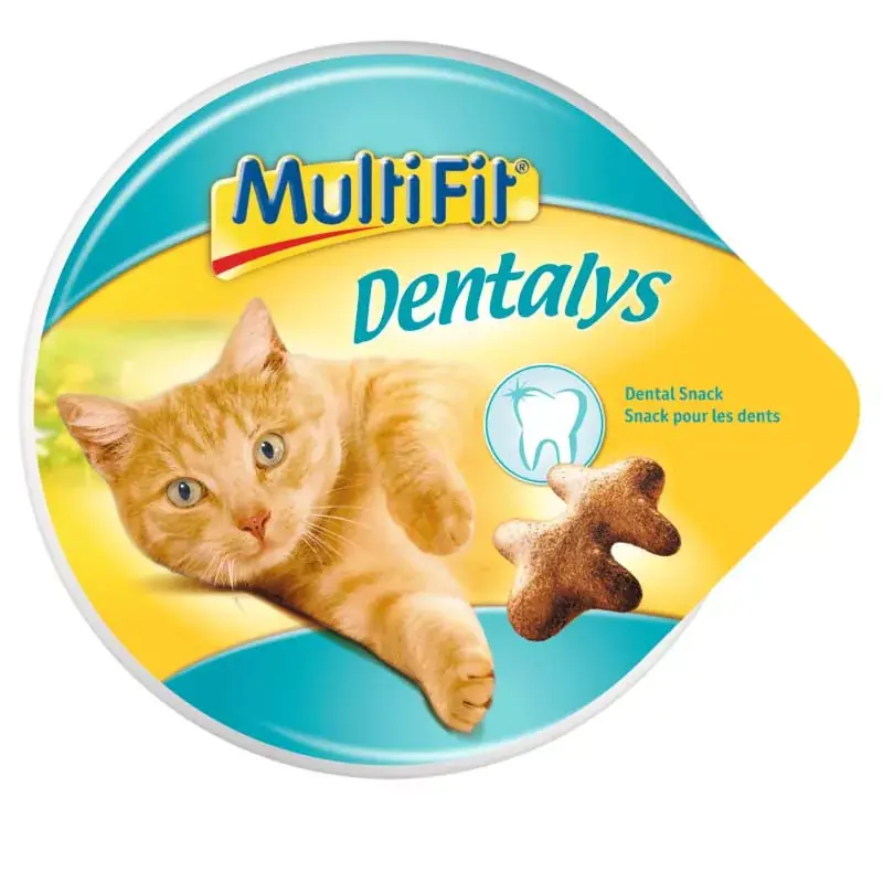 Kiárusítás MultiFit Dentalys macska jutalomfalat 60g