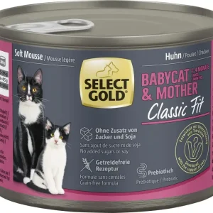 Alacsony ár Select Gold macska konzerv babycat&mother 6x200g
