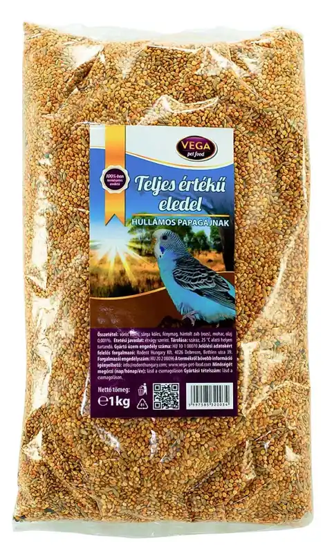 VEGA madáreledel hullámospapagájoknak 1kg Rendeld meg most