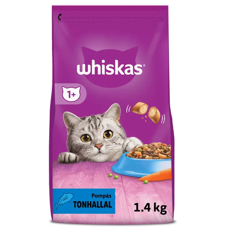 Whiskas száraz macskaeledel tonhal 1,4kg Vásárlói kedvenc