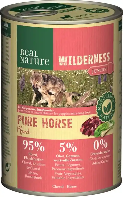 Real Nature Wilderness konzerv junior lóhús 6x400g Nézd meg most