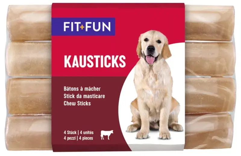 Fit+Fun kutya rágórúd 130g 4db Alacsony ár