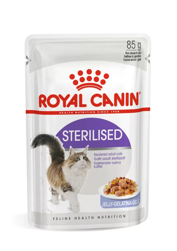 Biztonságos vásárlás Royal Canin Feline Health Nutrition macska tasak adult Steril jelly 12x85g