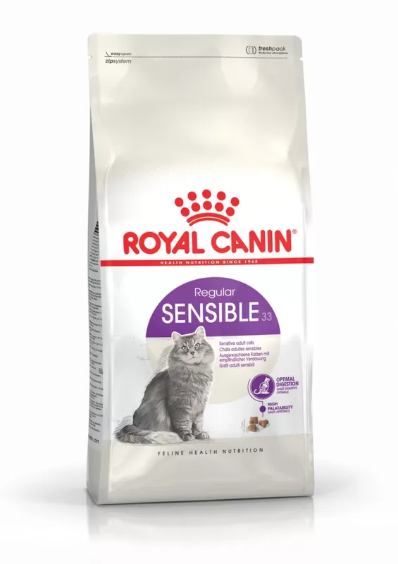 Különleges ajánlat Royal Canin Feline Health Nutrition Sensible 33 száraz macskaeledel 2kg