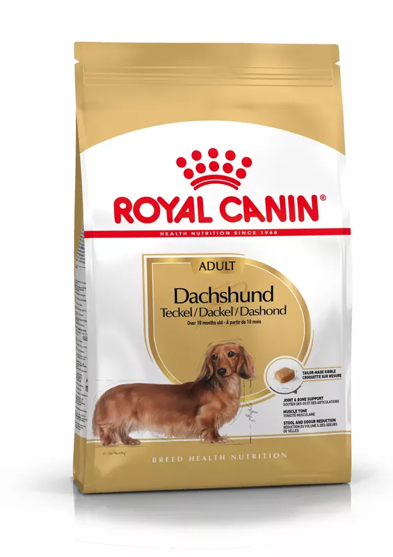 Gyors szállítás Royal Canin Breed Health Nutrition Tacskó adult száraz kutyaeledel 7,5kg