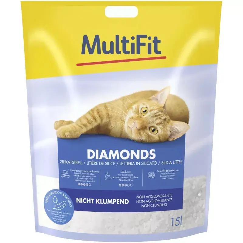 Expressz kézbesítés MultiFit Diamonds macskaalom 6,4kg