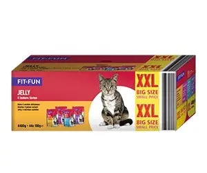 Legnépszerűbb FIT+FUN macska tasak MP zselé XXL 44x100g