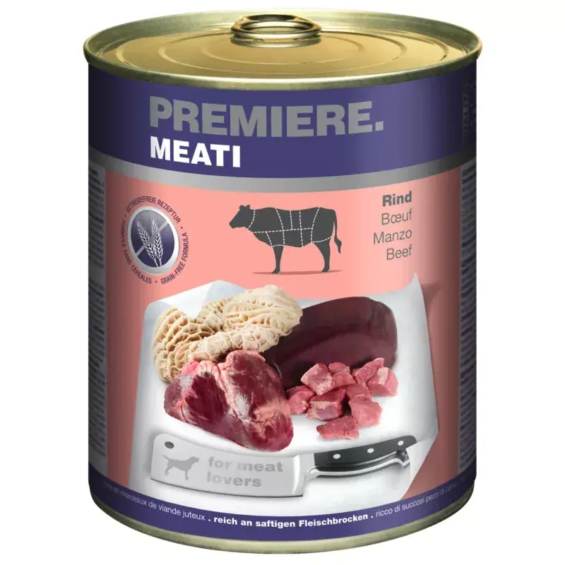 Legkelendőbb Premiere Meati kutya konzerv adult marha 6x800g
