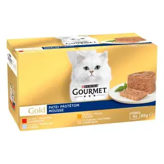 Gourmet Gold macska konzerv MP pástétom 12x85g Kedvezményes ár