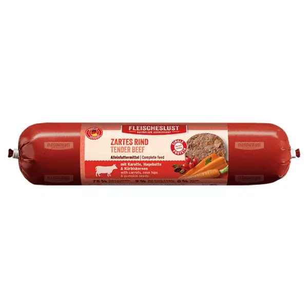 Azonnal elérhető MeatLove párolt menü marha&répa&csipkebogyó 800g
