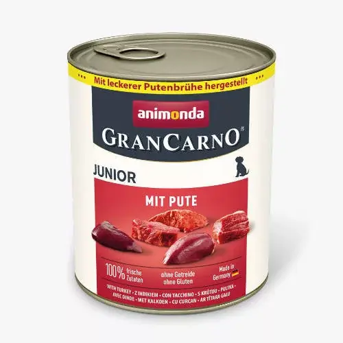 GR.CARNO konzerv junior pulyka 6x800g Gyors kiszállítás