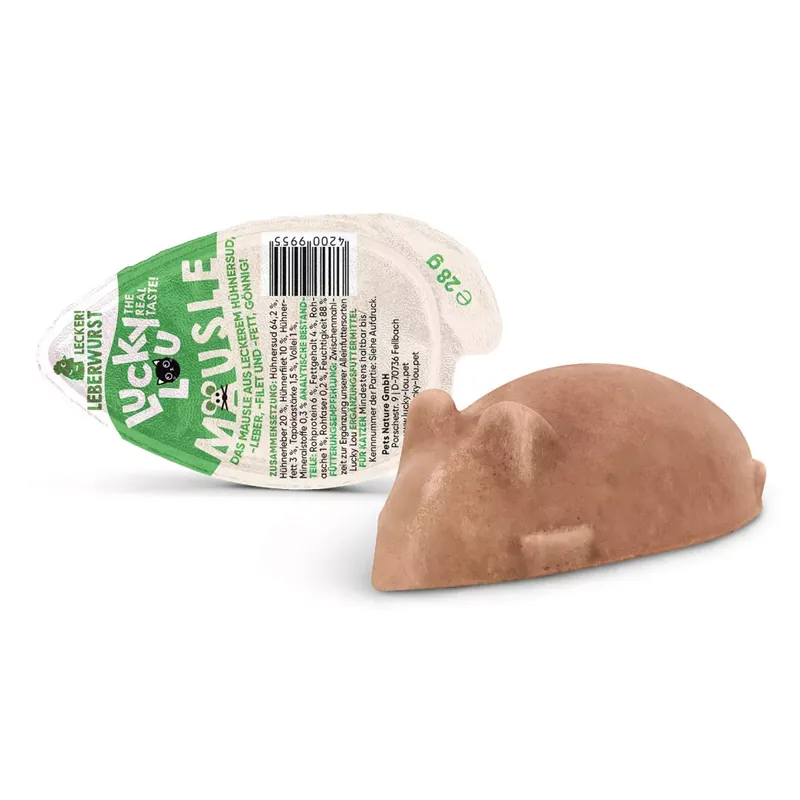 Szuper akció Lucky Lou Mäusle májkrém pástétom 28g