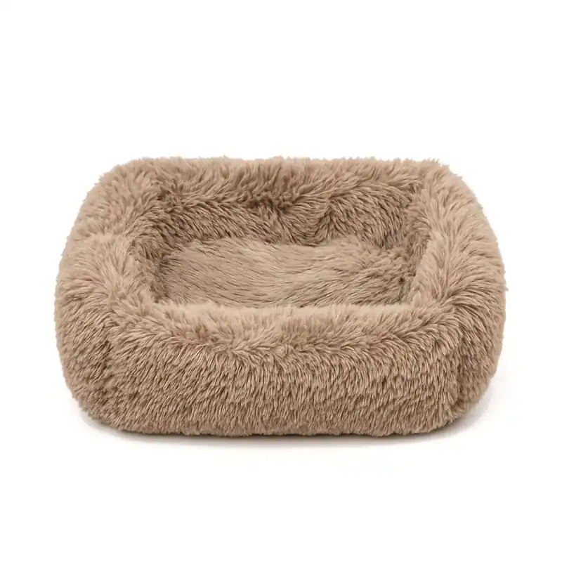 Árcsökkenés DUBEX fekhely Ponchik fluffy barna XL 110x80x22cm