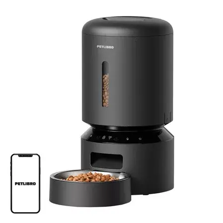 Újdonság Petlibro Granary automata etető, Wifi, 5L fekete