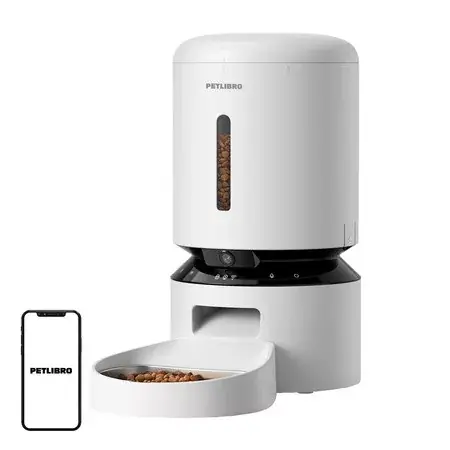 Alacsony ár Petlibro Granary automata etető, kamerával, 5L fehér