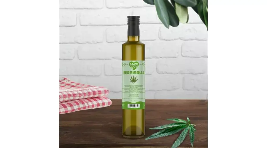 Biztonságos vásárlás BARF LOVE kendermagolaj kutyáknak és macskáknak hidegen sajtolt 250ml