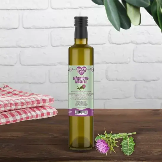 BARF LOVE máriatövismagolaj hidegen sajtolt 250ml Azonnali szállítás