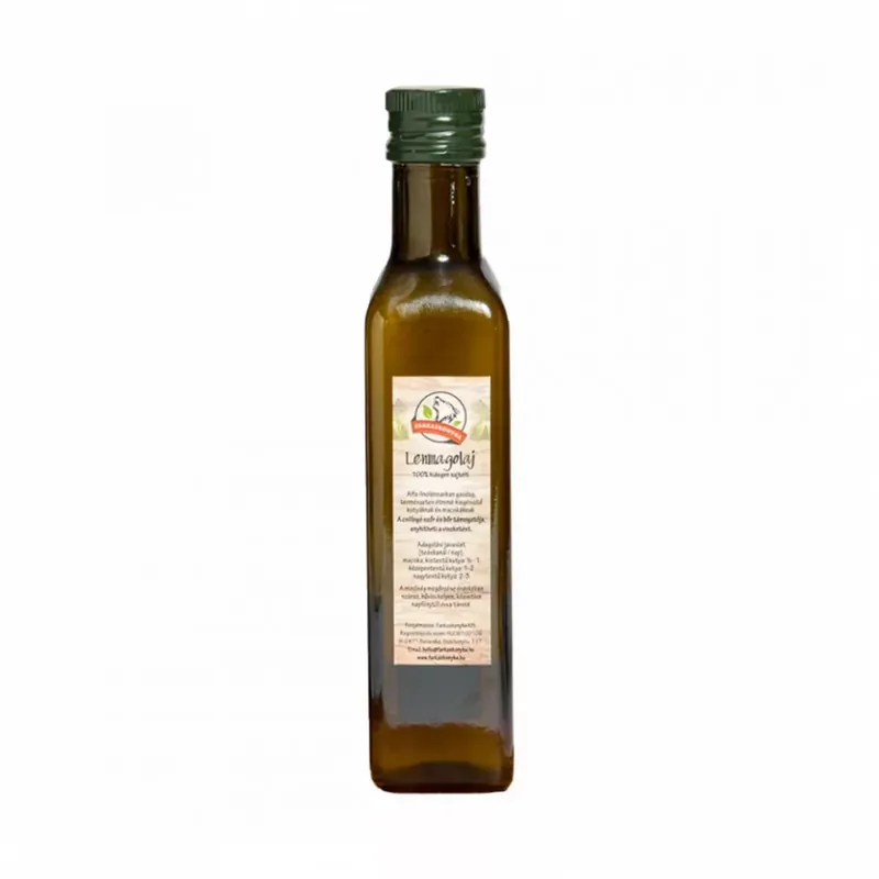 Farkaskonyha táplálékkiegészítő lenmagolaj 500ml Szuper akció