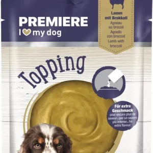 Azonnal elérhető Premiere öntet kutyáknak bárány&brokkoli 6x100g