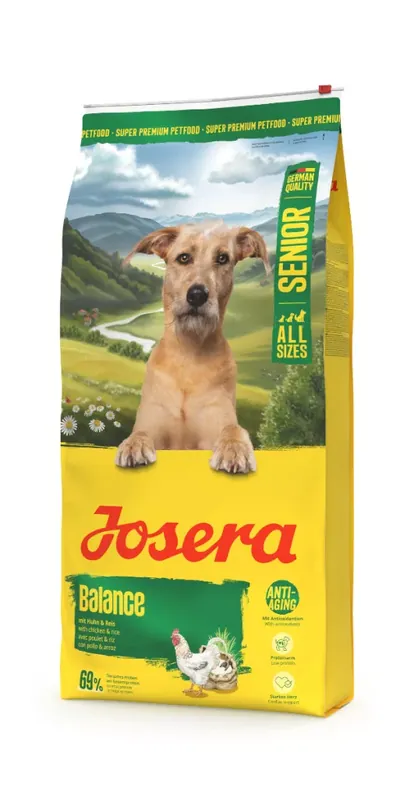 Biztonságos fizetés Josera Balance senior száraz kutyaeledel csirke&rizs 12,5kg