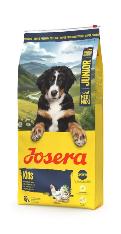 Exkluzív ajánlat Josera Kids junior kutya szárazeledel csirke&rizs 12,5kg