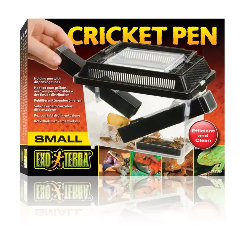 Vásárlói kedvenc ExoTerra Cricket Pen Small Tücsök tároló és szállító műanyag szállítódox tücsök S