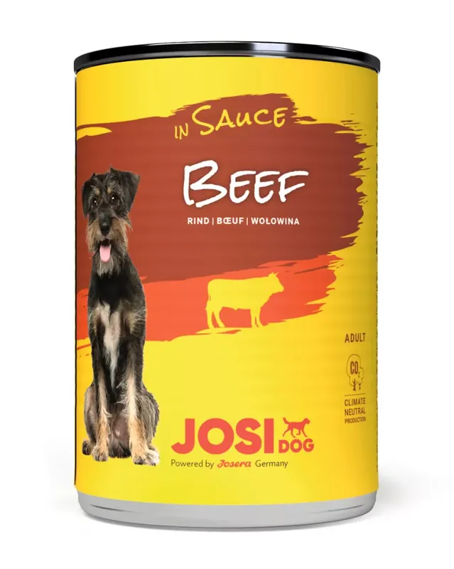 JosiDog konzerv adult marha szósz 12x415g Árengedmény