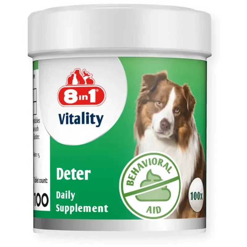 8in1 Vitality Deter tabletta kutyák számára 100 db Expressz kézbesítés