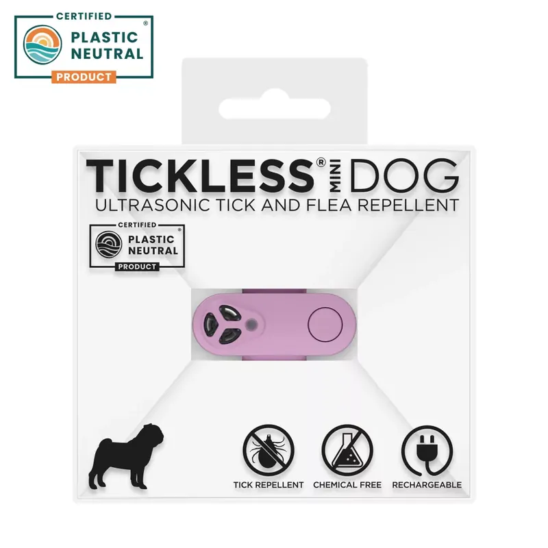 Expressz szállítás TICKLESS Mini ultrahangos újratölthető kullancsriasztó lila