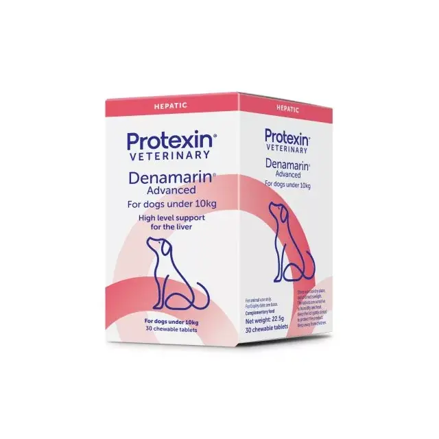 Protexin Denamarin Small kiegészítő eledel kistestű kutyáknak és macskáknak 30db Ne maradj le