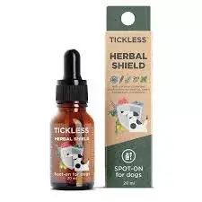 Tickless Herbal Shield kullancsriasztó SpotOn 20ml Biztonságos fizetés