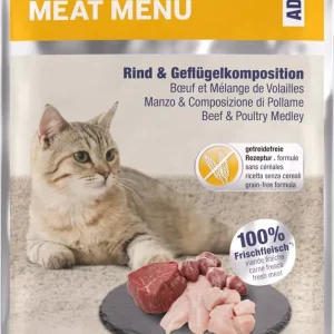 Kiárusítás Premiere Meat Menu macska tasak adult marha&szárnyas 6x300g