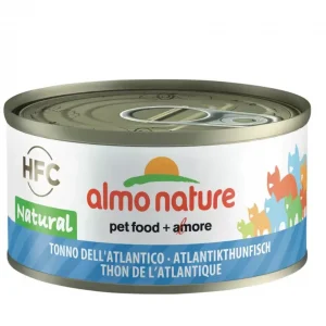 Újdonság Almo Nature macska konzerv Atlanti-óceáni tonhal 24x70g