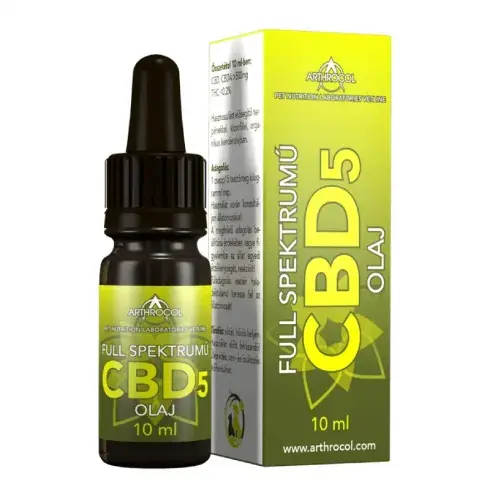 Legkelendőbb Arthrocol 5% bio CBD olaj 10ml