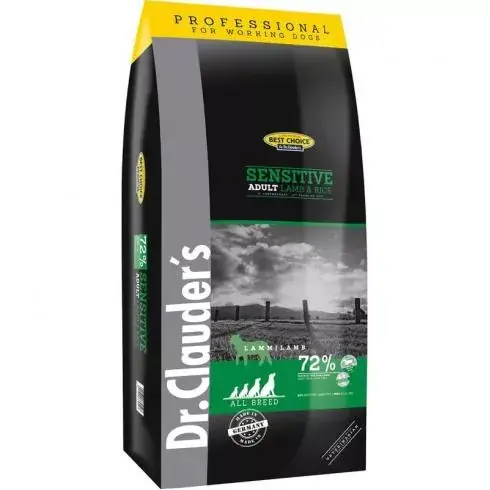 Dr.Clauders Best Choice Adult Sensitive Bárány & rizs All breed 20kg Bestseller