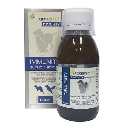 Vásárlói kedvenc BiogenicPet Immunity 120 ml