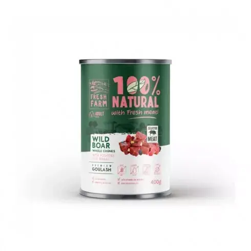 Fresh Farm Goulash - wild boar, potatoes & berries 400g Vedd meg most