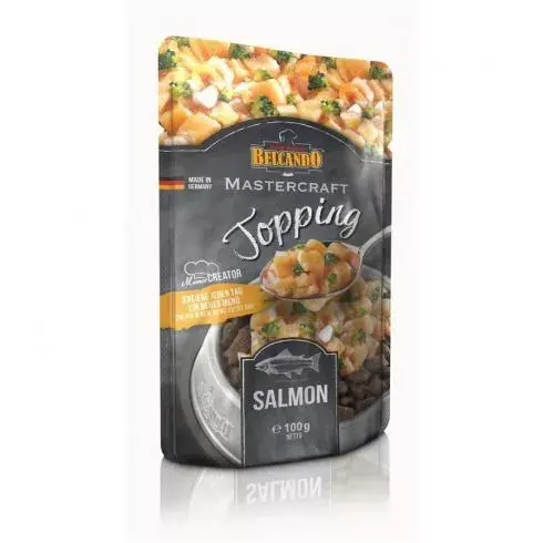 Prémium Belcando Mastercraft feltét friss lazaccal 100g