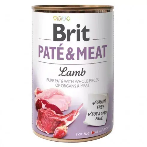 Brit Paté & Meat konzerveledel kutyáknak bárány Biztonságos vásárlás