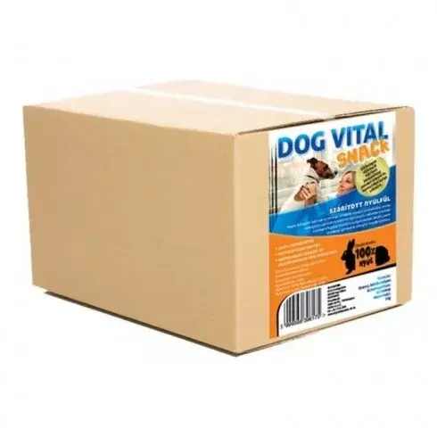 Ne maradj le Dog Vital Szárított jutalomfalat Nyúlfül 1kg