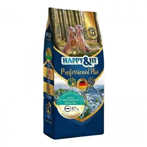 Happy&Fit Professional Plus Adult Mini Sensitive Salmon & Rice Kedvezmény