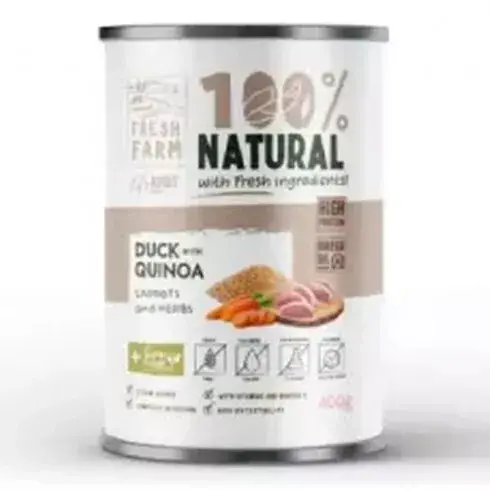 Fresh Farm Coarse pate - duck, quinoa, carrots & herbs 400g Kihagyhatatlan ajánlat