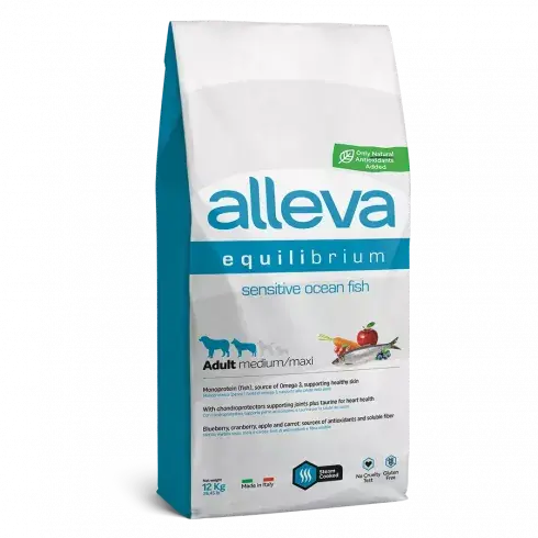 Akció Alleva Equilibrium Ocean Fish Medium/Maxi 12kg