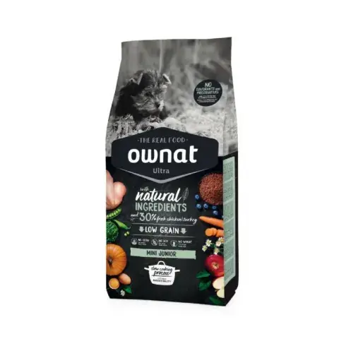 Szuper ajánlat Ownat Dog Ultra Junior Mini száraz kutyatáp 3kg
