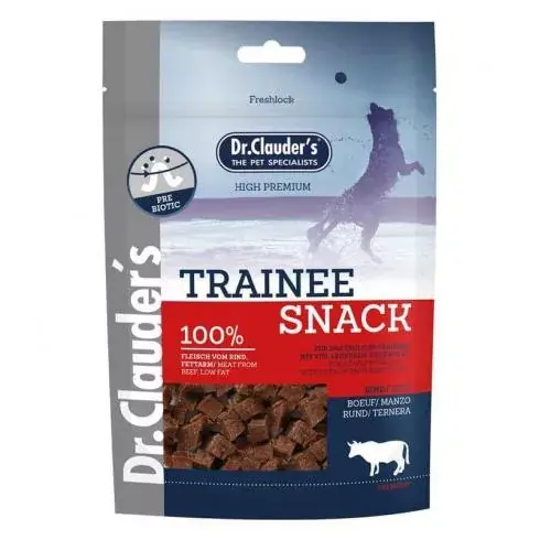 Utolsó esély Dr.Clauders Dog Jutalomfalat Trainee Snack Marhahús 80g