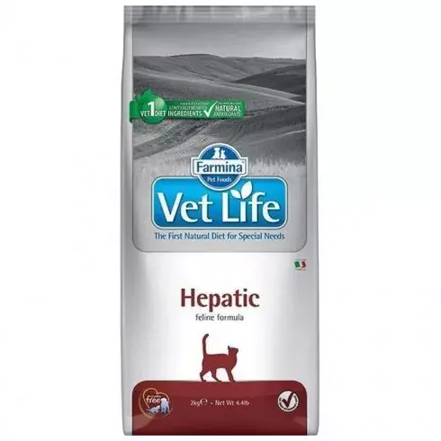 Vásárlói kedvenc Vet Life Cat Hepatic 2 Kg