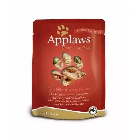 Applaws Cat Alutasak Tonhal+Garnélarák 70g Biztonságos fizetés