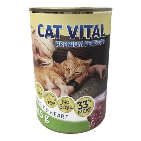 Ajánlat Cat Vital konzerv nyúl+szív 415g