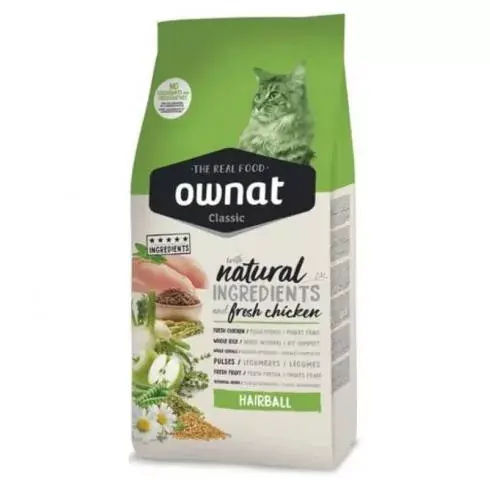 Ownat Cat Classic Hairball 1,5 kg Prémium