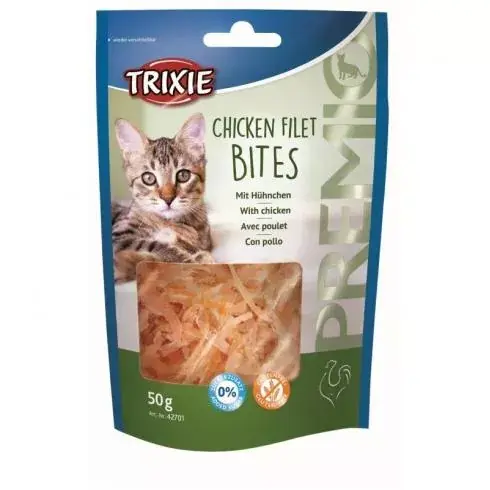 Biztonságos fizetés Trixie Jutifalat Filet Bits 50g Csir